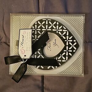 Kate Aspen Heart luggage tag